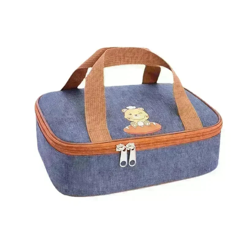 Portable Children's Thermal Insulated Lunch Box Bag for Kids - EX-STOCK CANADA