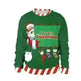 Ugly Christmas Sweater For gift Santa Deer Elf Funny Pullover - EX-STOCK CANADA