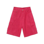 Men's Baggy Dad Shorts Jeans Denim Summer New Straight Wide-leg Workwear Denim Shorts  for Men Loose Leisure All-matching Shorts