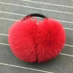 Warm Whole Skin Fox Earmuff Earmuffs Female