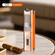 4-in-1 Multifunctional Cigar Torch Lighter with Built-In Punch, Ashtray & Needle | 2