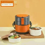 304 Stainless Steel Large Capacity Vacuum Thermal Insulated Lunch Box - EX-STOCK CANADA