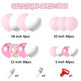 104-Piece Pink & White Balloon Garland Arch Kit – Wedding, Birthday & Baby Shower Party Decoration Set