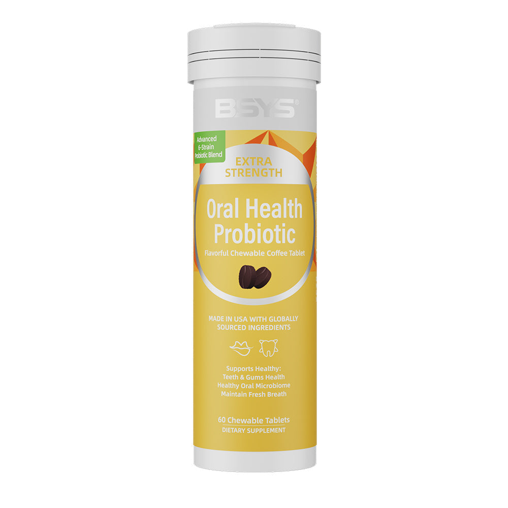 BSYS Coffee Lovers Meet Your New Obsession Oral Probiotic Chews That TASTE LIKE COFFEE  High-quality Supplements For Your Mouth No Gross Aftertaste, Just That Rich, Roasty Vibe. Game Changer EX-STOCK