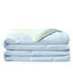 Pure Color Cool Silk Summer Blanket Airable Cover Single Double Summer Ice Cream Ice Silk Summer Quilt Machine Washable Thin Duvet EX-STOCK Canada 