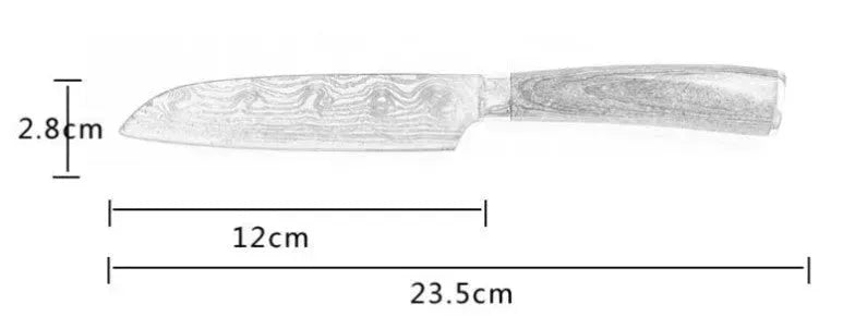 Carpenter's Special Set 6-piece Set 8-piece Set Knife Chef Knife Kitchen Knife Cooking - EX-STOCK CANADA