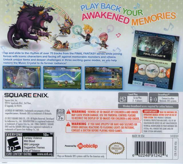 Theatrhythm: Final Fantasy 