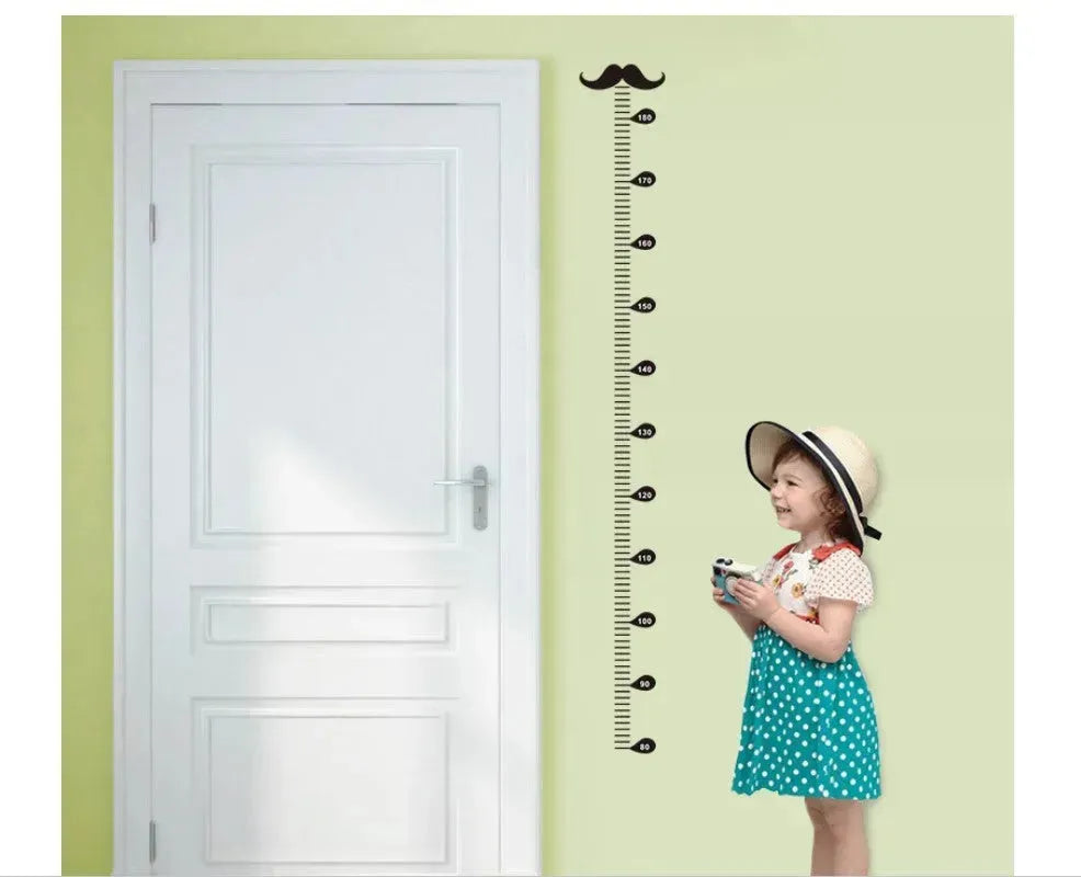 Children's Beard Height Measurement Wall Sticker - EX-STOCK CANADA