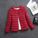 Women's Lightweight Short Inner-wear Round-neck Thermal Jacket - EX-STOCK Canada