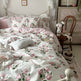 Princess Style Ruffled Pure Cotton French Floral Minimalist Bed Sheet Duvet Cover Bedding EX-STOCK Canada 
