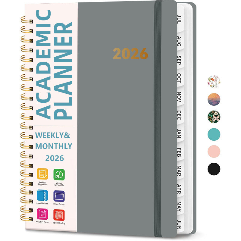 A5 Planner 2026 Coil Notebook 