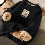 Autumn Winter Fleece-lined thick sweatshirt Pullover top for men - EX-STOCK CANADA