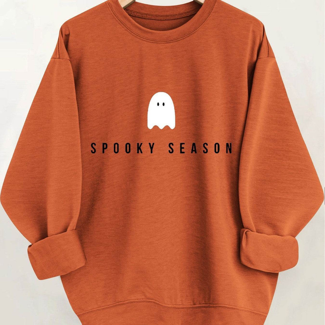 Spooky Season Halloween Graphic Sweatshirt - Women'S Casual EX-STOCK
