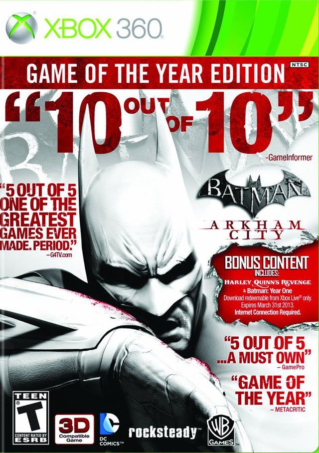 Batman : Arkham City - Édition Jeu de l'Année 
