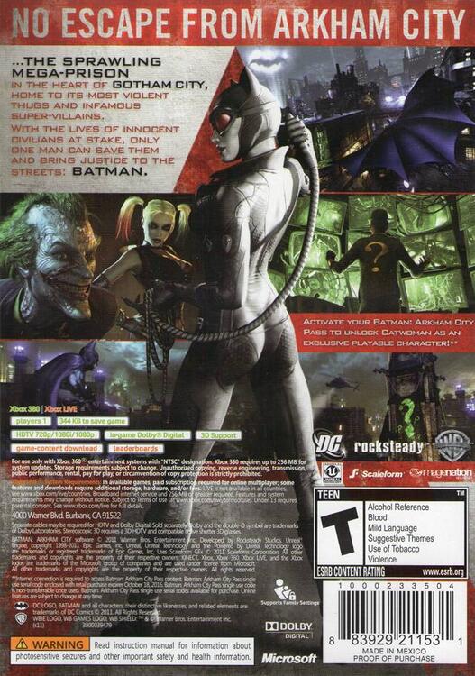 Batman : Arkham City - Édition Jeu de l'Année 