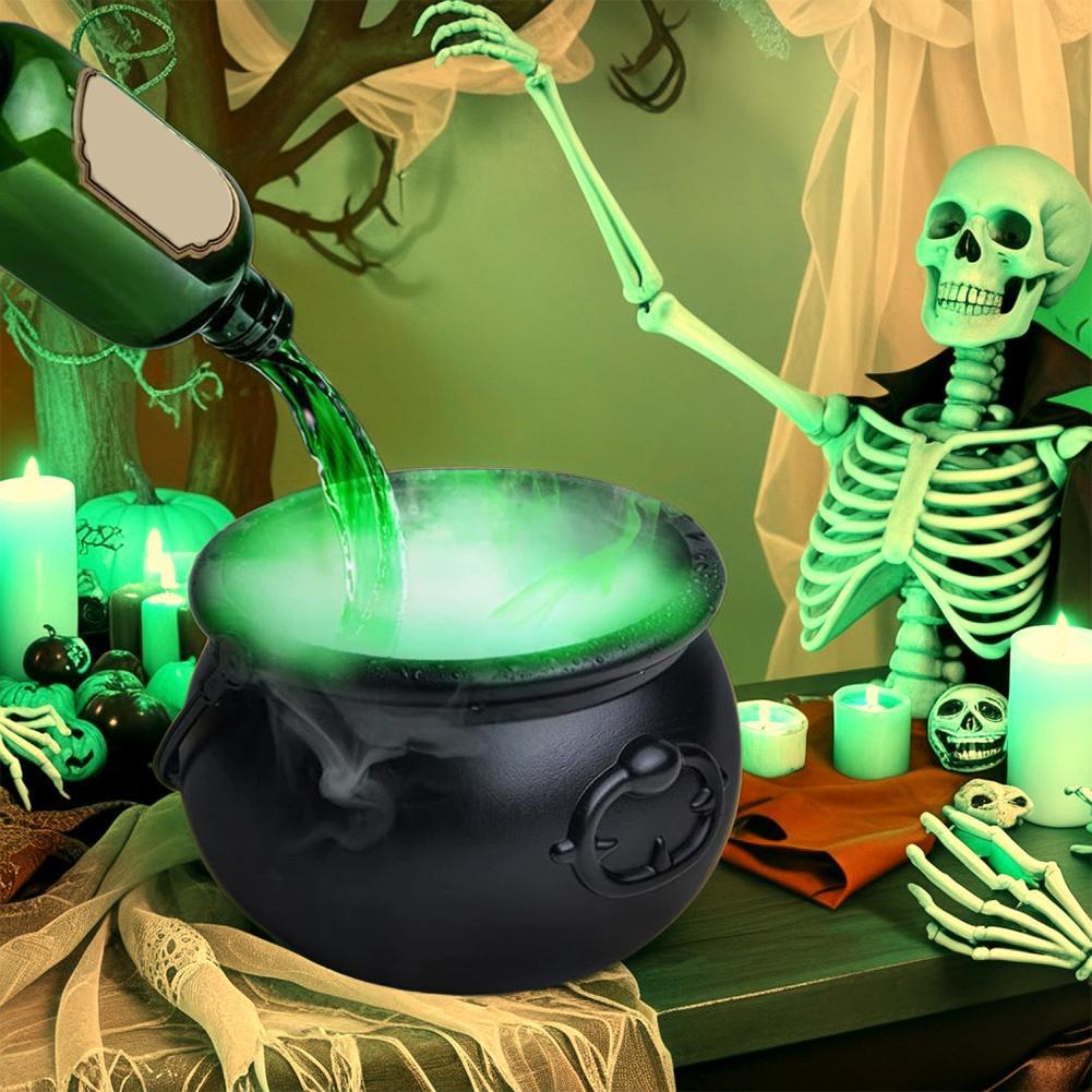 Halloween Black Wizard Bowl Magic Float Bottle And Diffuser Indoor Home Bar Magic Party Horror Ghost Props Halloween Decoration EX-STOCK