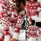 Christmas Elk Long Sleeve Knitted Sweater EX-STOCK Canada 