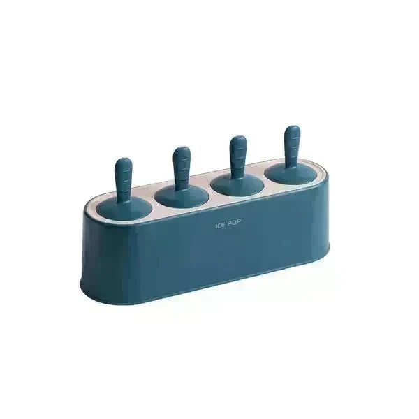 4 Cavities Reusable Silicone Popsicle Mold Maker DIY ice cream mold - EX-STOCK CANADA