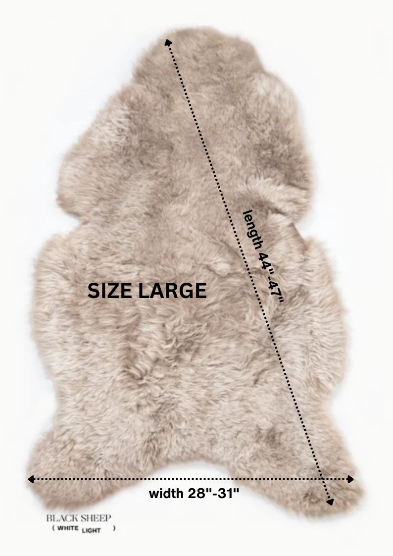 Shorn Nude Icelandic Sheepskin 