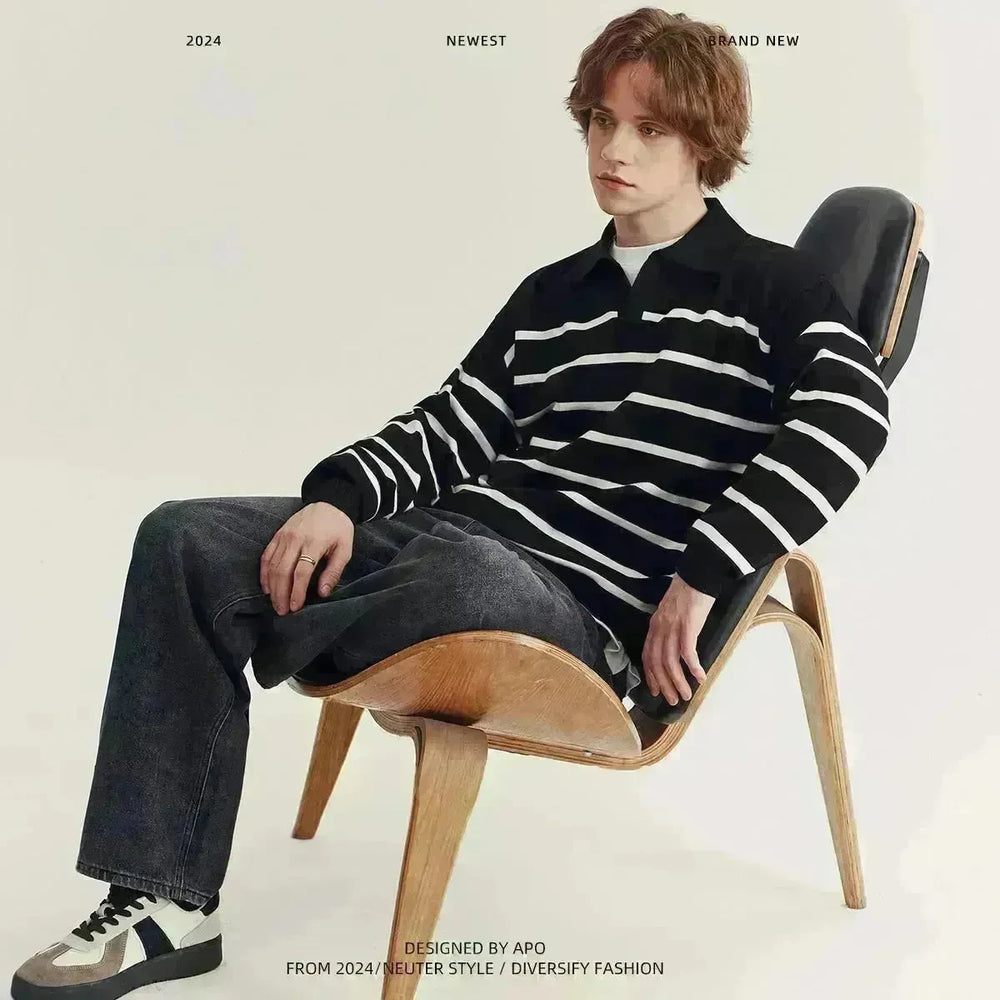 High School Teens Casual Pullover tops sweater for men - EX-STOCK CANADA