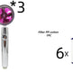 Propeller Driven Shower Head With Stop Button And Cotton Filter Turbocharged High Pressure Handheld Shower Nozzle - EX-STOCK CANADA