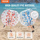 Inflatable Bumper Balls 2-Pack, 5FT 1.5M Body Sumo Zorb Balls For Teen & Adult, 0.8mm Thick PVC Human Hamster Bubble Balls For Outdoor Team Gaming Play, Bumper Bopper Toys For Garden, Yard, Park EX-STOCK