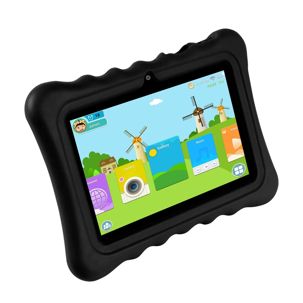 Shock-resistant Silicone Snap-on Case With Stand For 7' Tablets EX-STOCK
