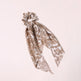 Cute Hair Silk Bow Scrunchie Vintage Satin Scarf Scrunchie - EX-STOCK CANADA