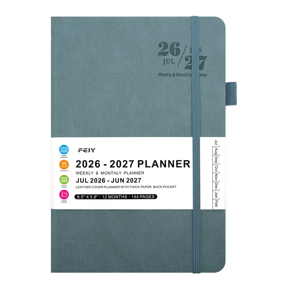 2026-2027 English Weekly Planner Notebook 