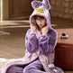 Sweet Fall Pajamas Flannel Nightgown Women - EX-STOCK Canada
