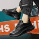 Men's Thick-soled Sports Running Shoes Casual Breathable Sneakers Lace-up Shoes - EX-STOCK CANADA