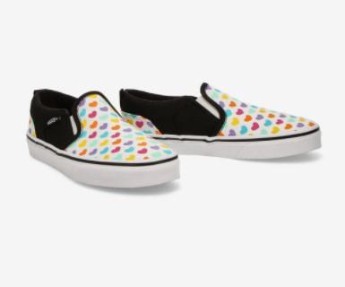 Vans Asher - Zapatilla Infantil Sin Cordones - EX-STOCK Canada