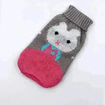 Christmas Maple Snowflake Turtleneck Knitted Sweater Pet Clothes - EX-STOCK CANADA