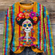 Halloween Horror Funny Women's Sweater 3D Printing - EX-STOCK Canada