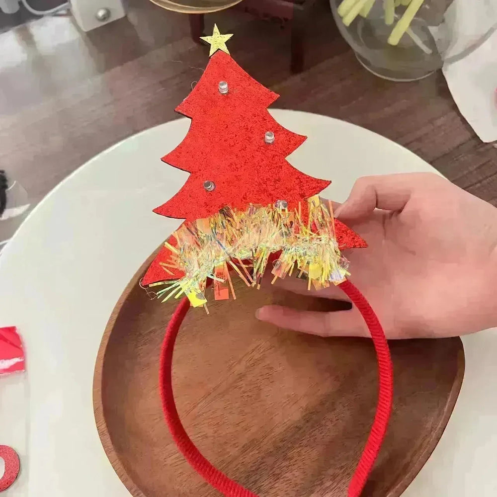 Christmas With Light Headband Snowflake Women's - EX-STOCK CANADA