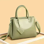 Fashion Simple Large Capacidad Trabajo Bolso de cuero