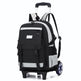 Kids Large Capacity Trolley School Backpack with Wheels –