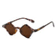 Women's Fashion Geometry Pattern Triangle Glasses EX-STOCK Canada 