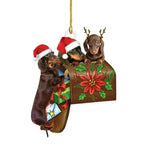 Christmas Sausage Dog Decorations Home