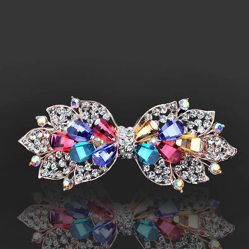 Rhinestone bow hair clip Accessories - EX-STOCK CANADA