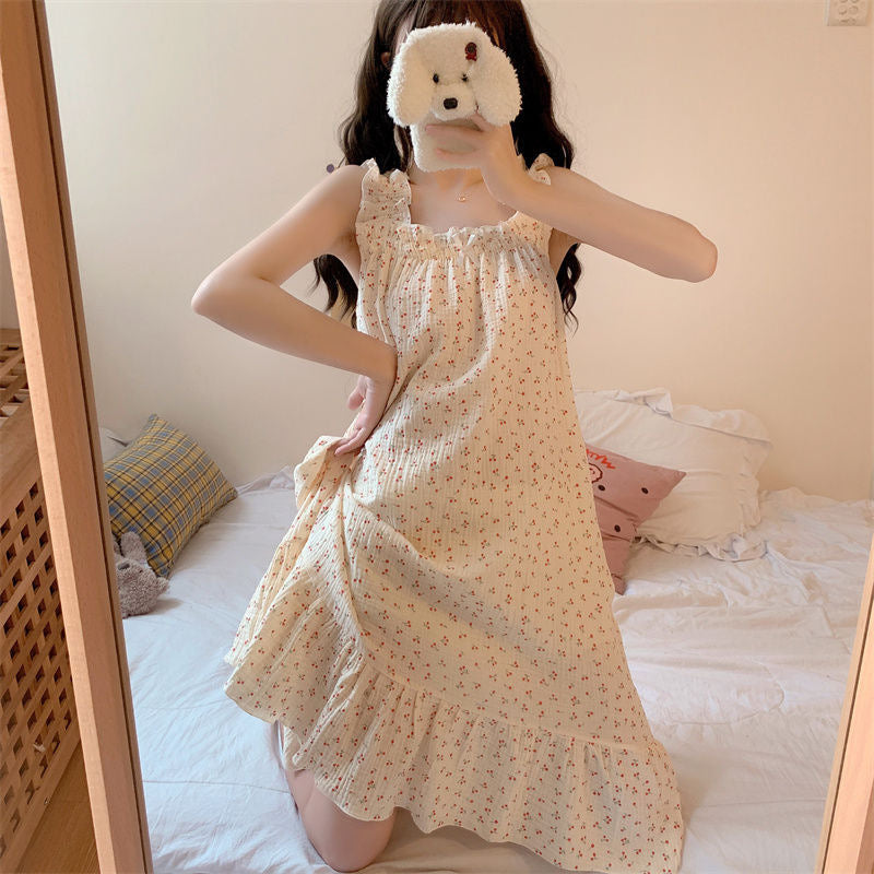 Fashion Suspender Skirt Pajamas For Women EX-STOCK