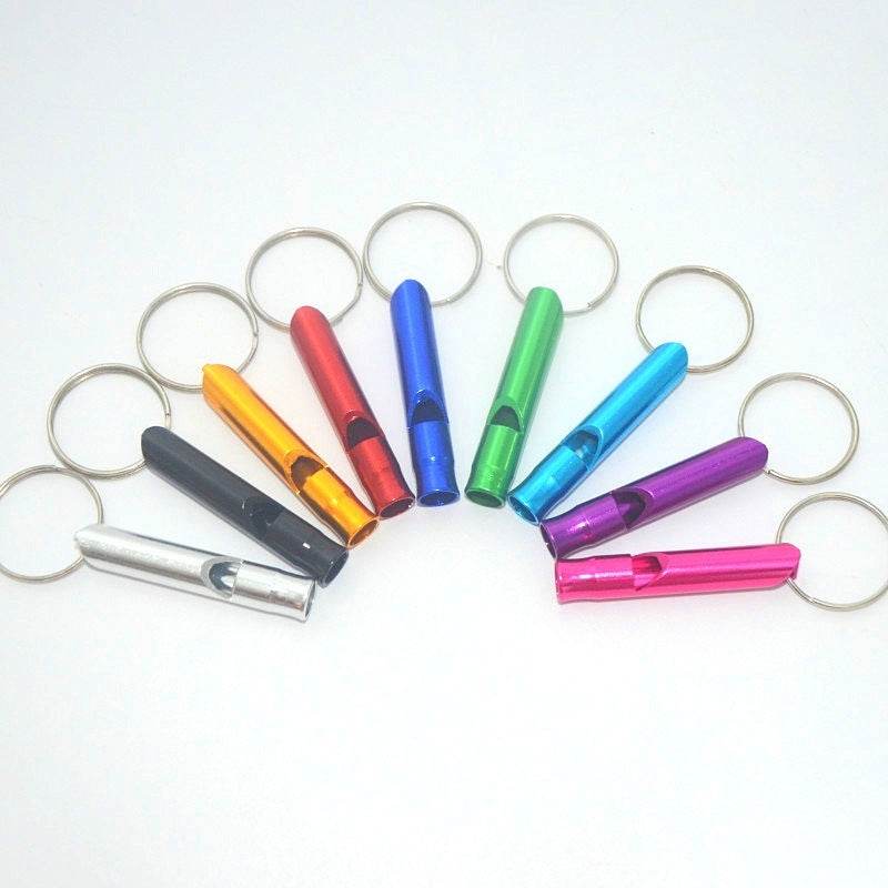 Outdoor Portable And Simple Aluminum Alloy Rescuing Whistle - EX-STOCK Canada