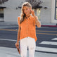 European And American Style Sleeveless Denim Jacket For Women EX-STOCK Canada 
