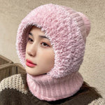 Multifunctional One-piece Hat Neck Protection Bandana Warm Fleece Winter Balaclava - EX-STOCK Canada