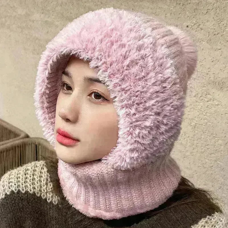 Multifunctional One-piece Hat Neck Protection Bandana Warm Fleece Winter Balaclava - EX-STOCK CANADA