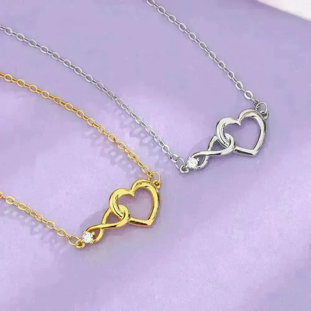 Heart-shape Bracelet Fashion Jewelry Versatile Love Bracelet Gift For Girlfriend Valentine's Day - EX-STOCK CANADA