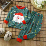 Unisex Children's Two piece Sleepwear Cotton Autumn Clothes Long Johns Pajamas for Kids - EX-STOCK CANADA