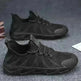 Breathable Mesh Sports Shoes Casual Lace-up Sneakers Men Non-slip Shoes - EX-STOCK CANADA