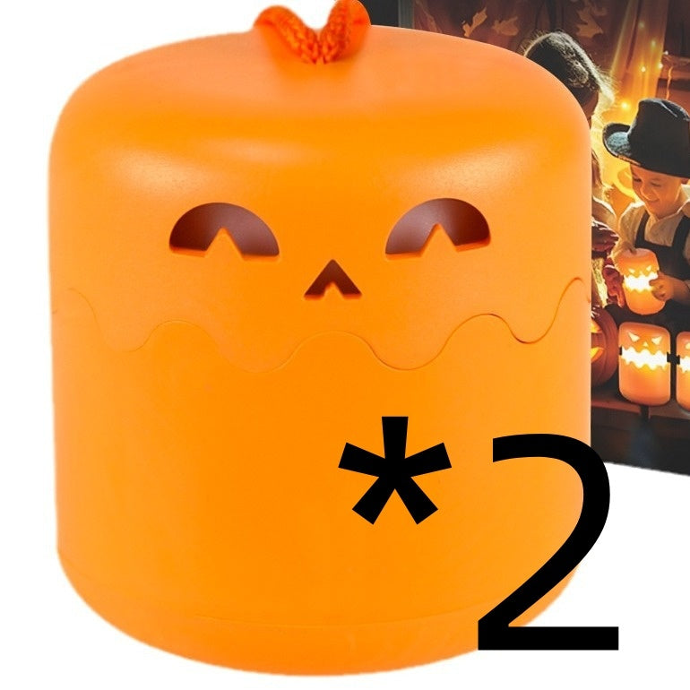 Halloween Pumpkin Lamp Foldable Portable Small Night Lamp EX-STOCK