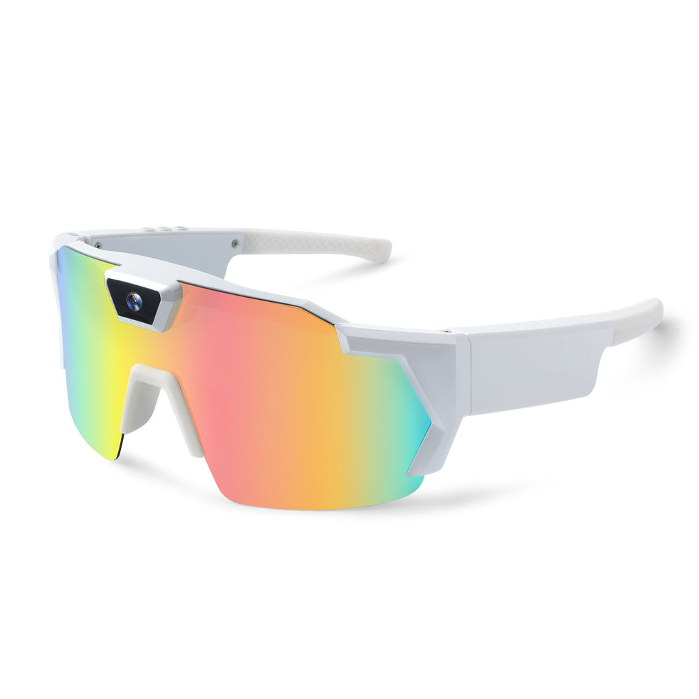 AI Smart Riding Glasses with Built-In Camera & Wi-Fi – Photochromic Cycling Sunglasses